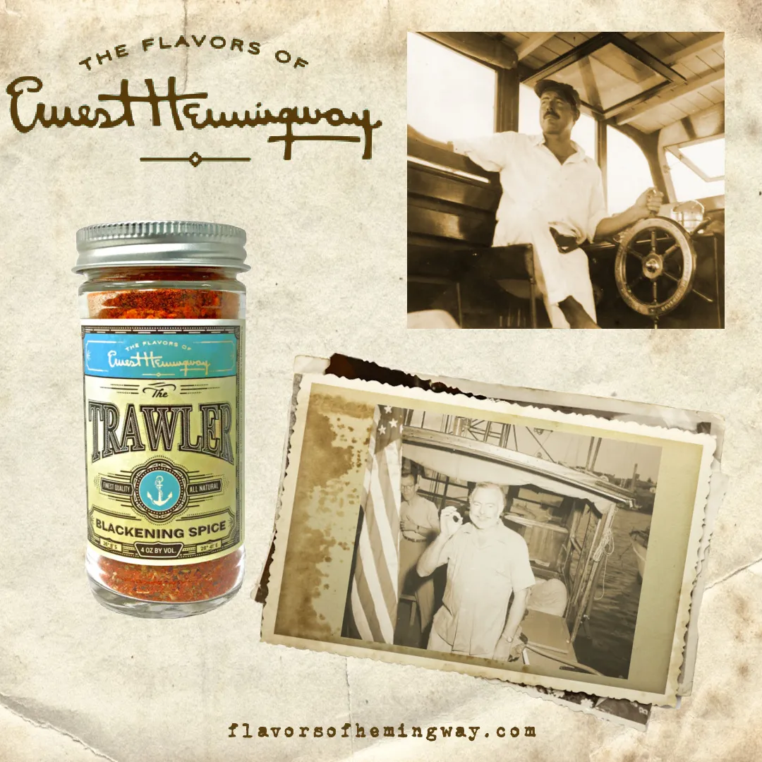 Ernest Hemingway "The Trawler" Blackening Spice