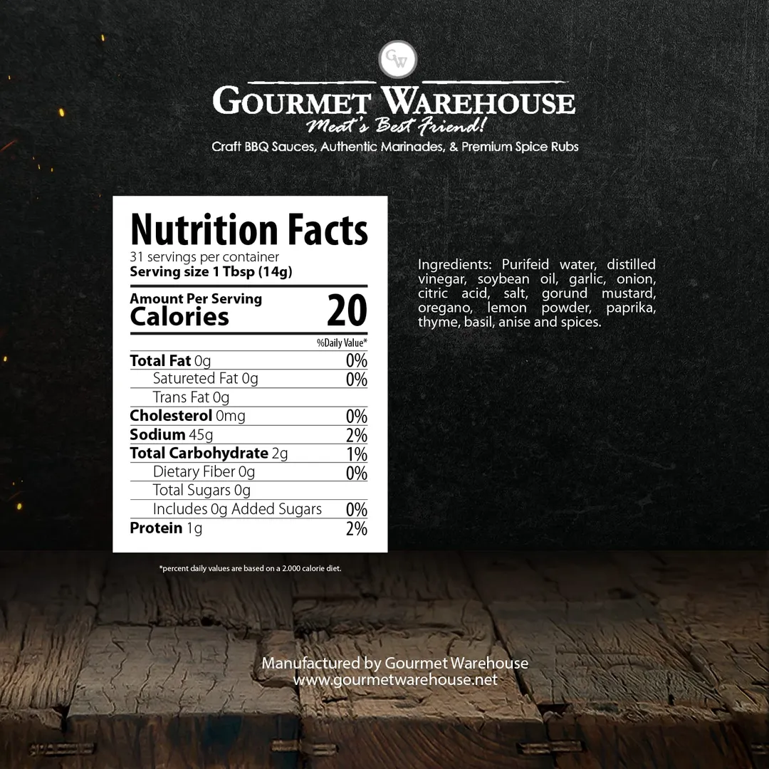 Gourmet Warehouse Italian Herb Marinade
