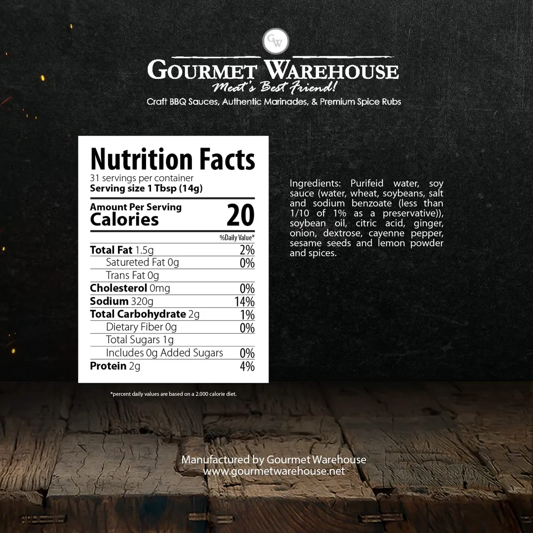 Gourmet Warehouse Red Wine Marinade