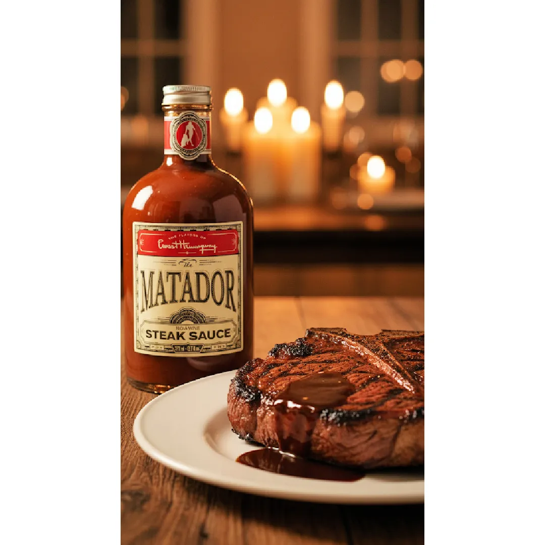 Ernest Hemingway "The Matador" Steak Sauce
