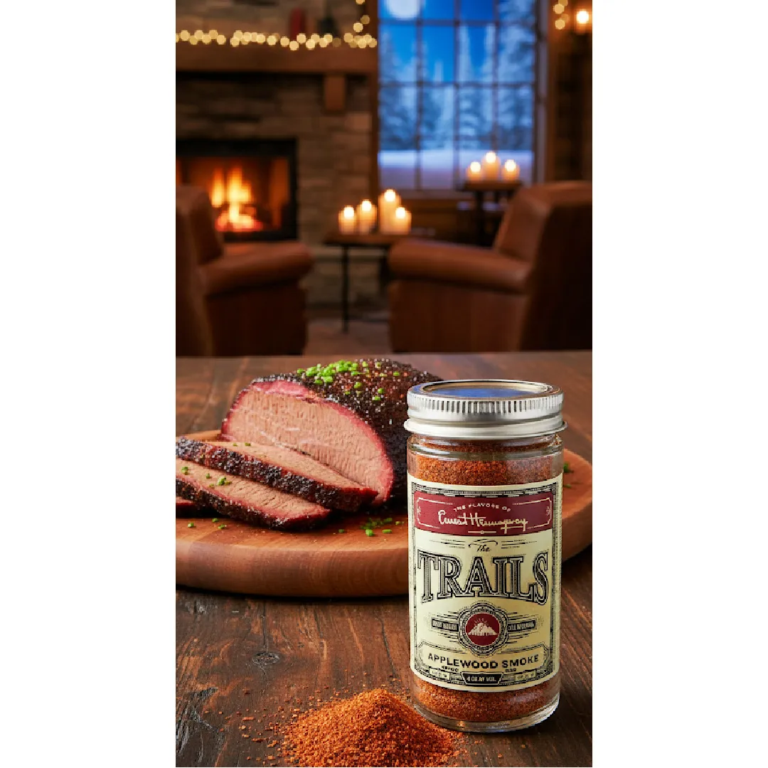 Ernest Hemingway "The Trails" Applewood Smoke Spice