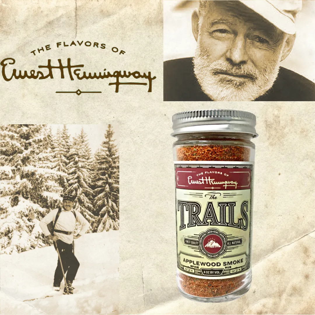 Ernest Hemingway "The Trails" Applewood Smoke Spice