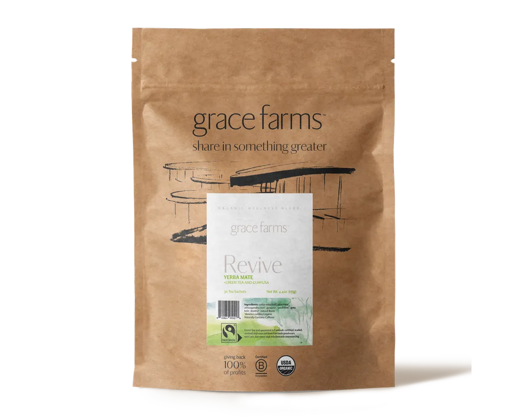 Revive | Yerba Mate + green tea and guayusa variant