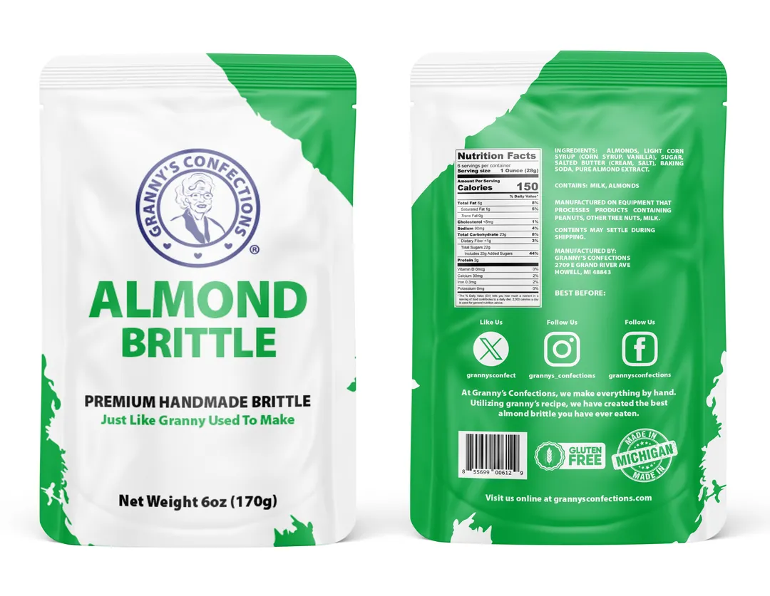 Almond Brittle by Granny's Confections