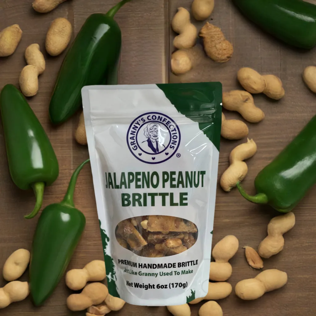 Spicy Jalapeno Peanut Brittle by Granny's Confections