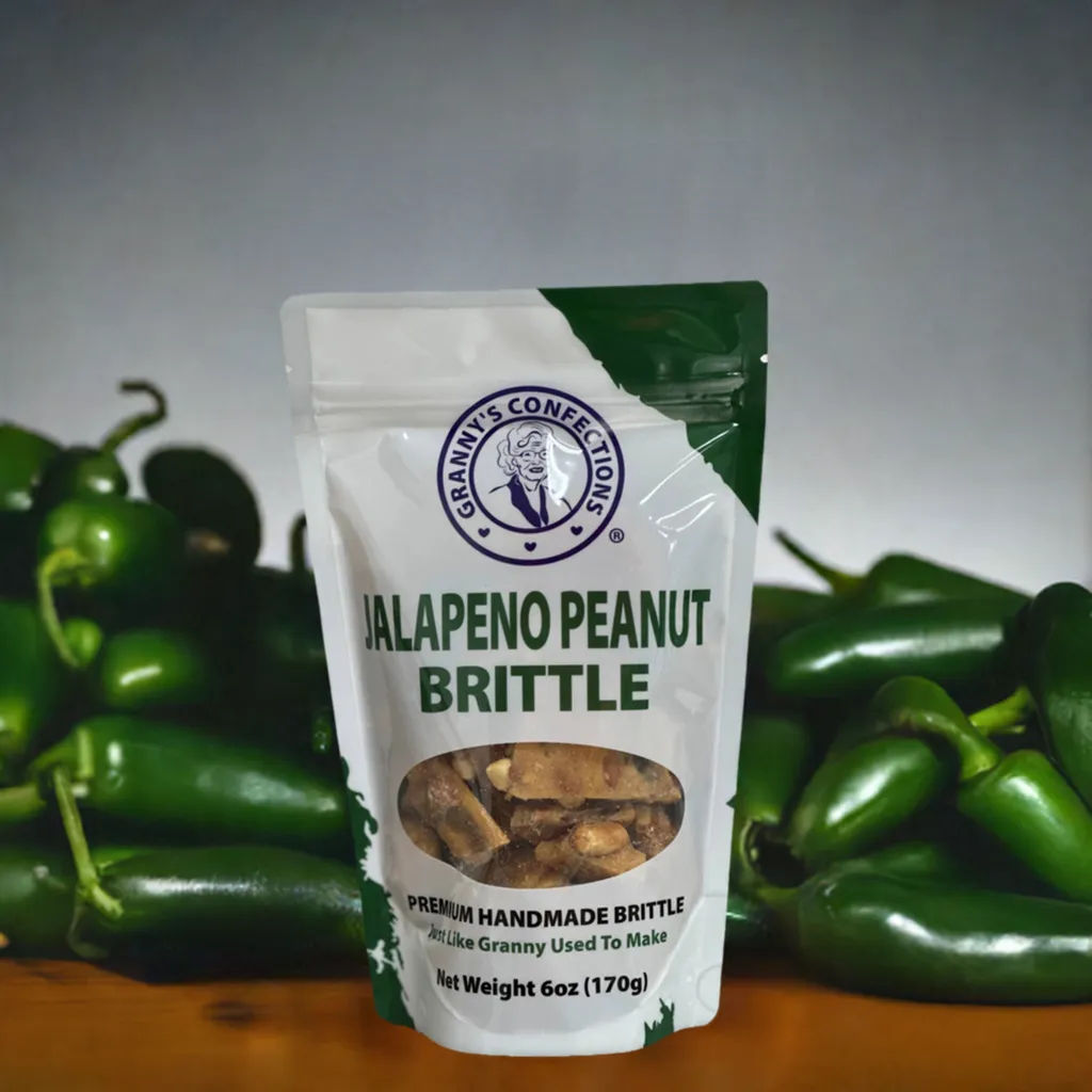 Spicy Jalapeno Peanut Brittle by Granny's Confections