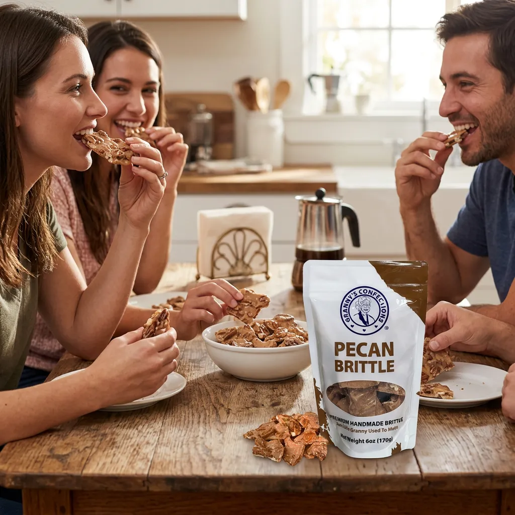 Gourmet Pecan Brittle by Granny's Confections