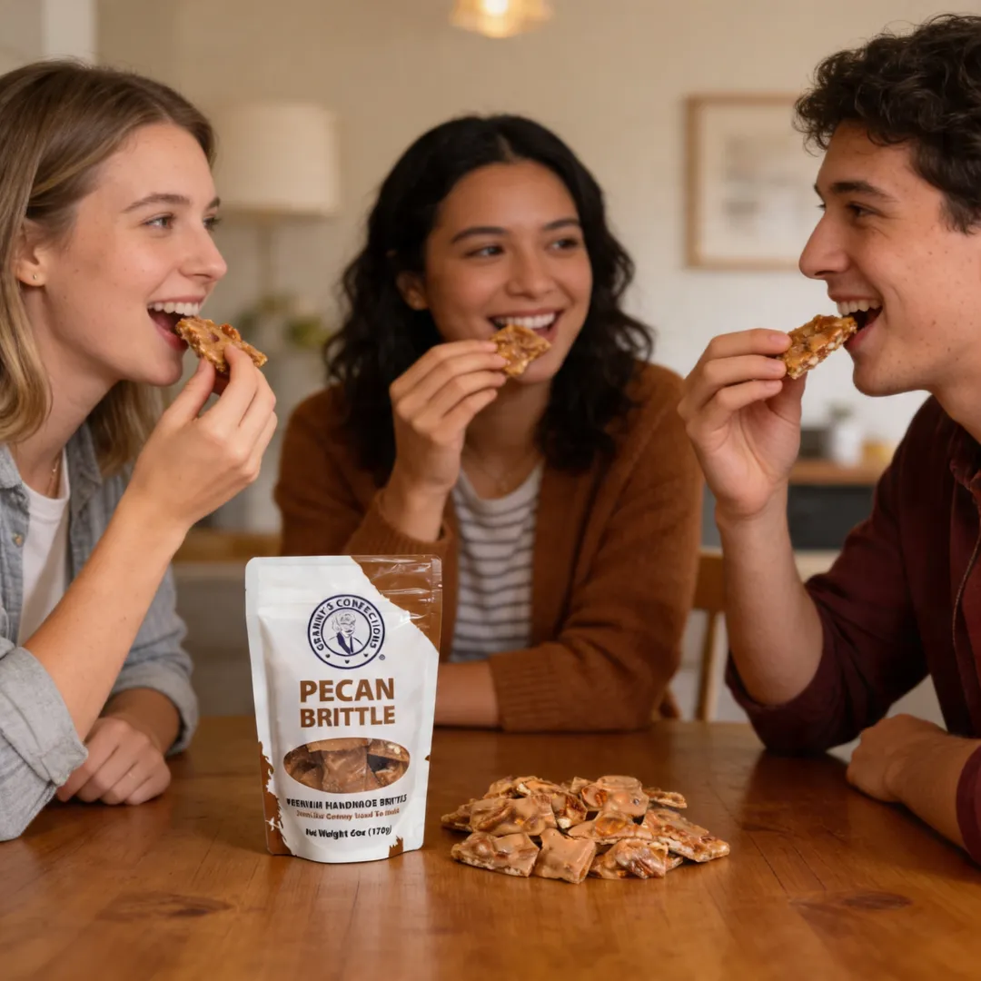 Gourmet Pecan Brittle by Granny's Confections