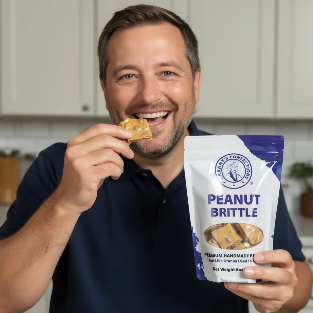 Old-Fashioned Peanut Brittle by Granny's Confections