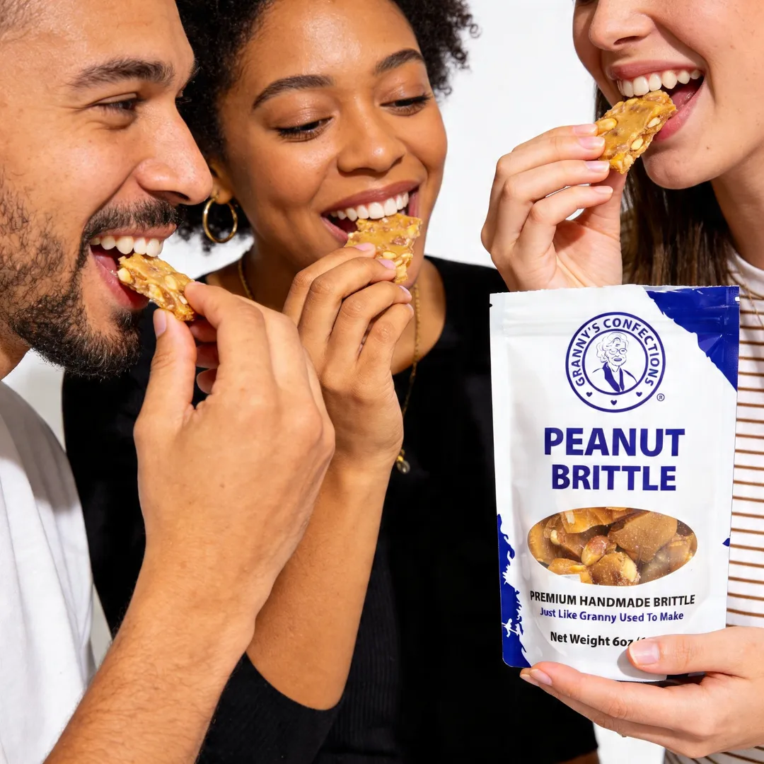 Old-Fashioned Peanut Brittle by Granny's Confections