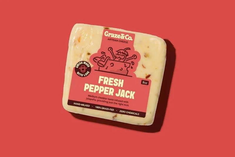 Fresh Pepper Jack - 8oz. Artisanal Cheese