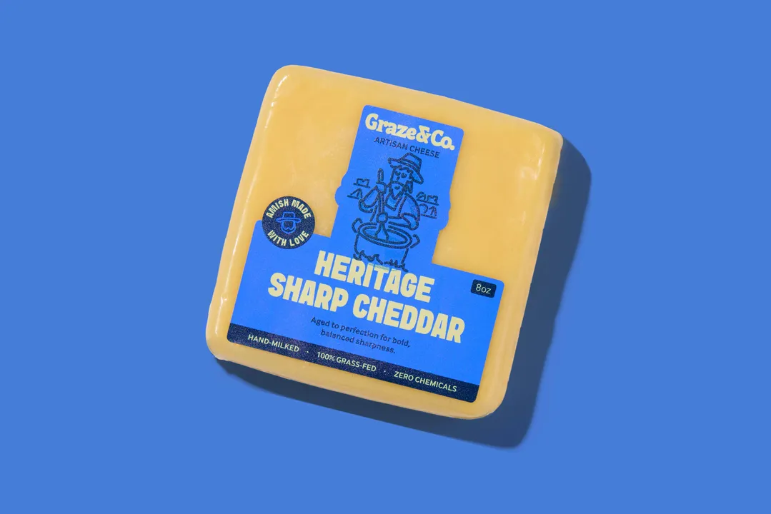 Heritage Sharp Cheddar - 8oz. Artisanal Cheese