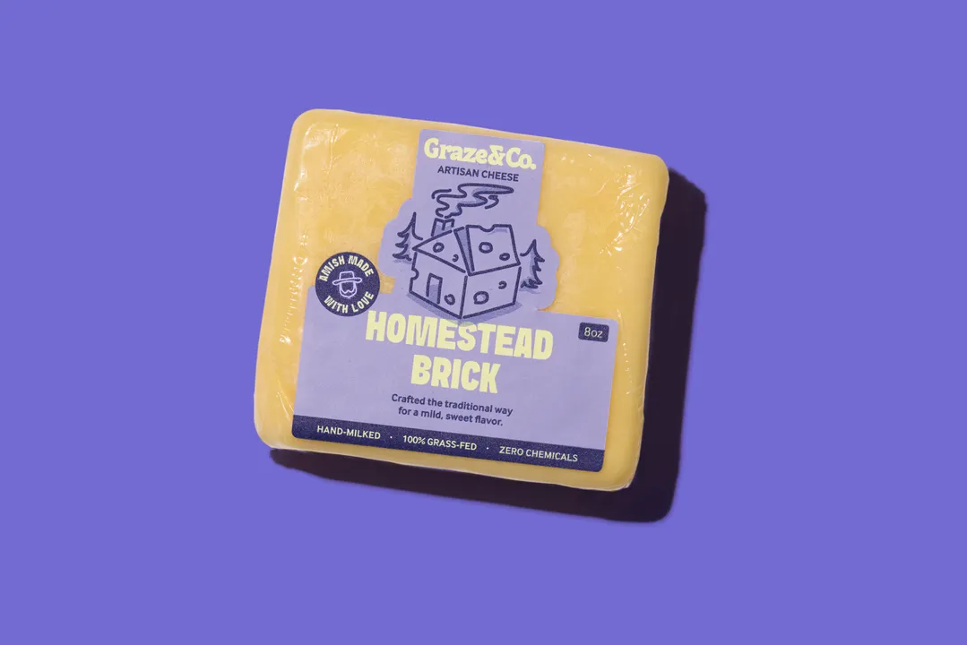 Homestead Brick - 8oz. Artisanal Cheese