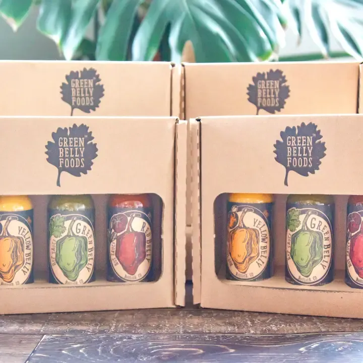 Hot Sauce Gift Box - Mixed Variety 3 Pack