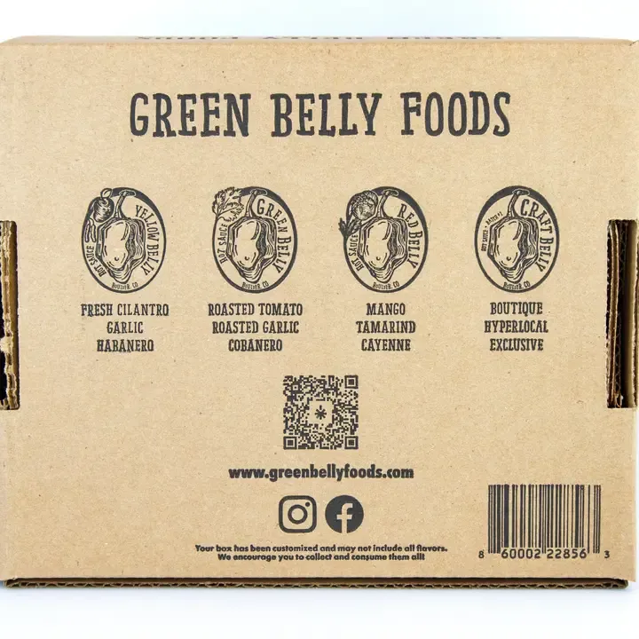 Hot Sauce Gift Box - Mixed Variety 3 Pack