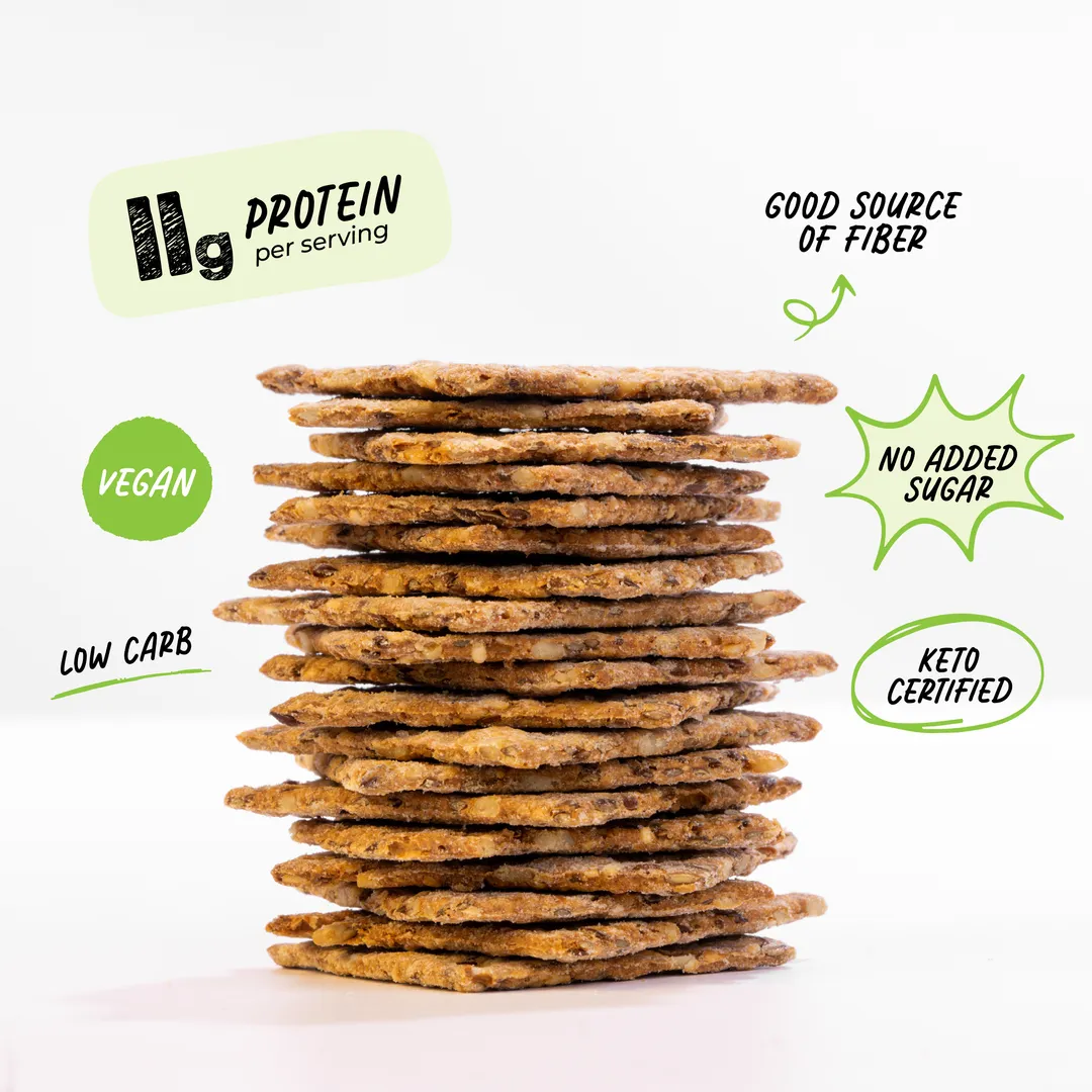 Primal Bakery Protein Crackers - Himalayan Salt