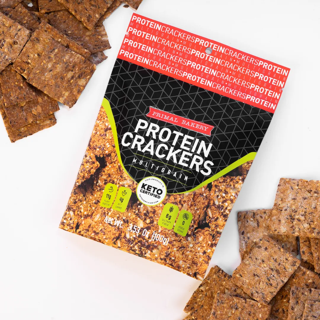 Primal Bakery Protein Crackers - Original