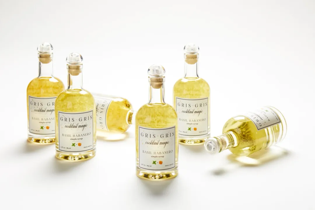 Gris Gris Cocktail Magic Basil Habanero Simple Syrup 13 fl. oz. / 384 ml