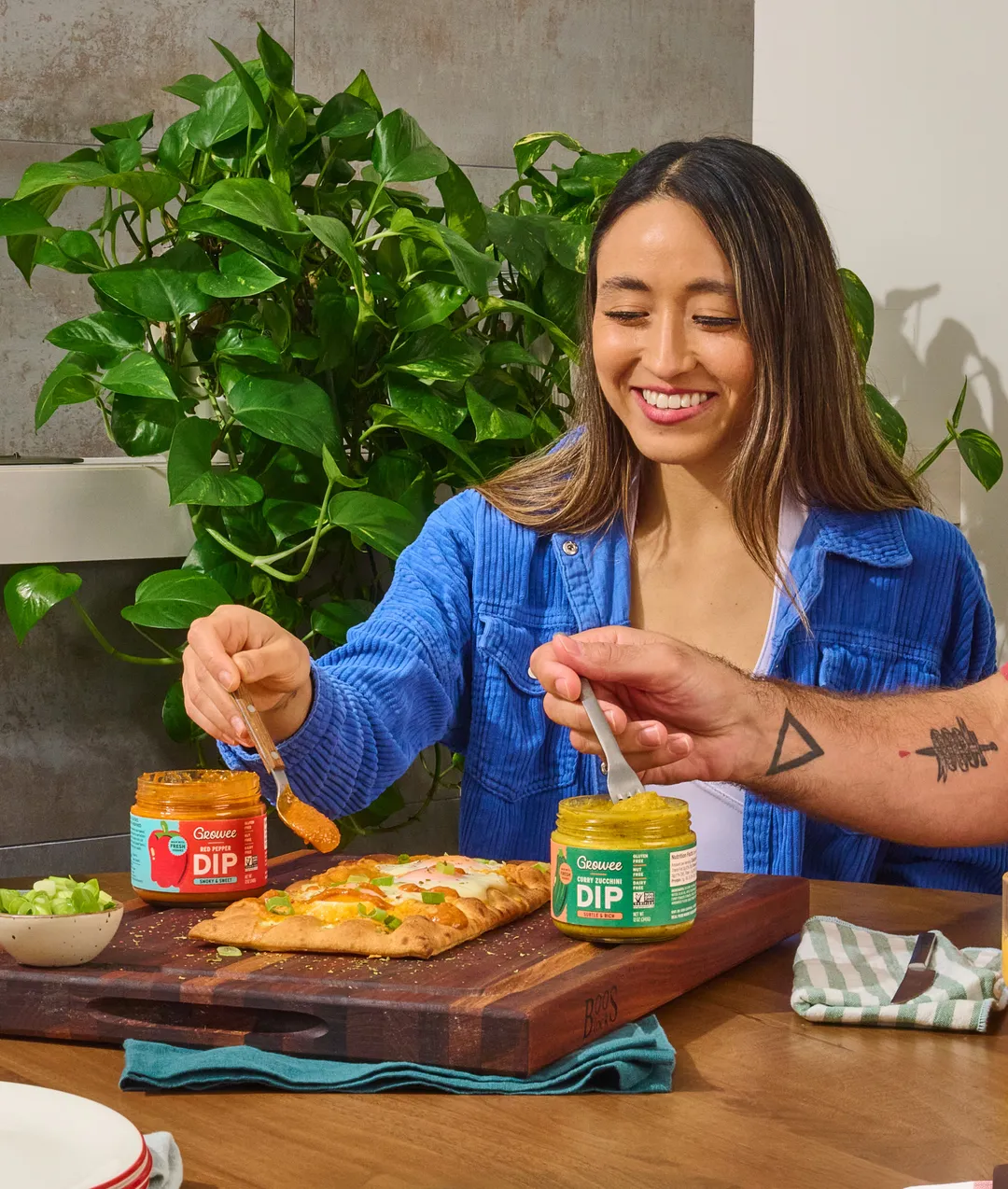 Indian Curry Zucchini Dip, Sauce, Spread, Plant-Based (12 oz)