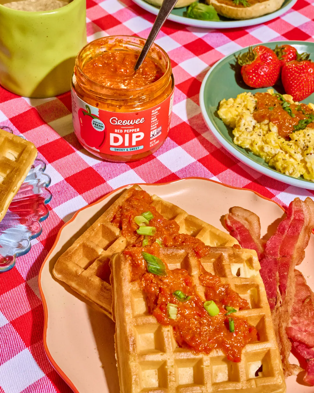 Red Pepper Dip, Sauce, Spread, Plant-Based (12 oz)