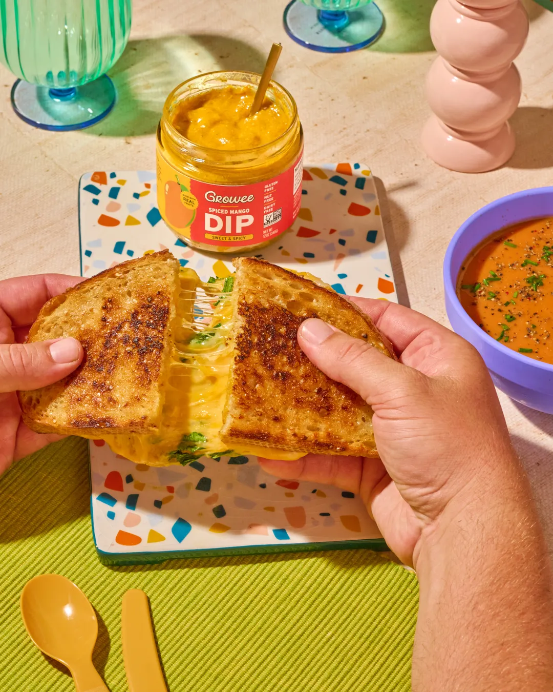 Spiced Mango Dip, Sauce, Spread, Plant-Based (12 oz)