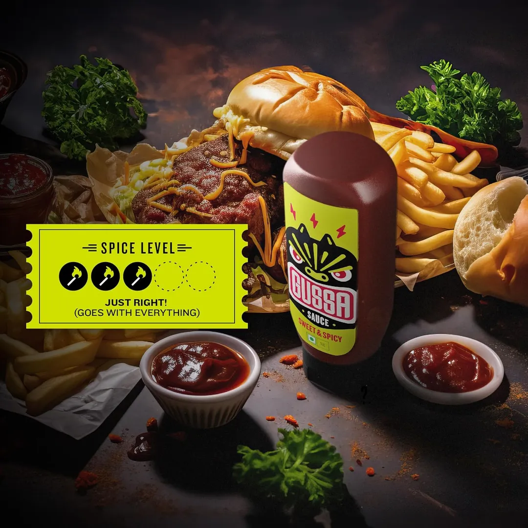 Gussa Sweet & Spicy Sauce 16oz