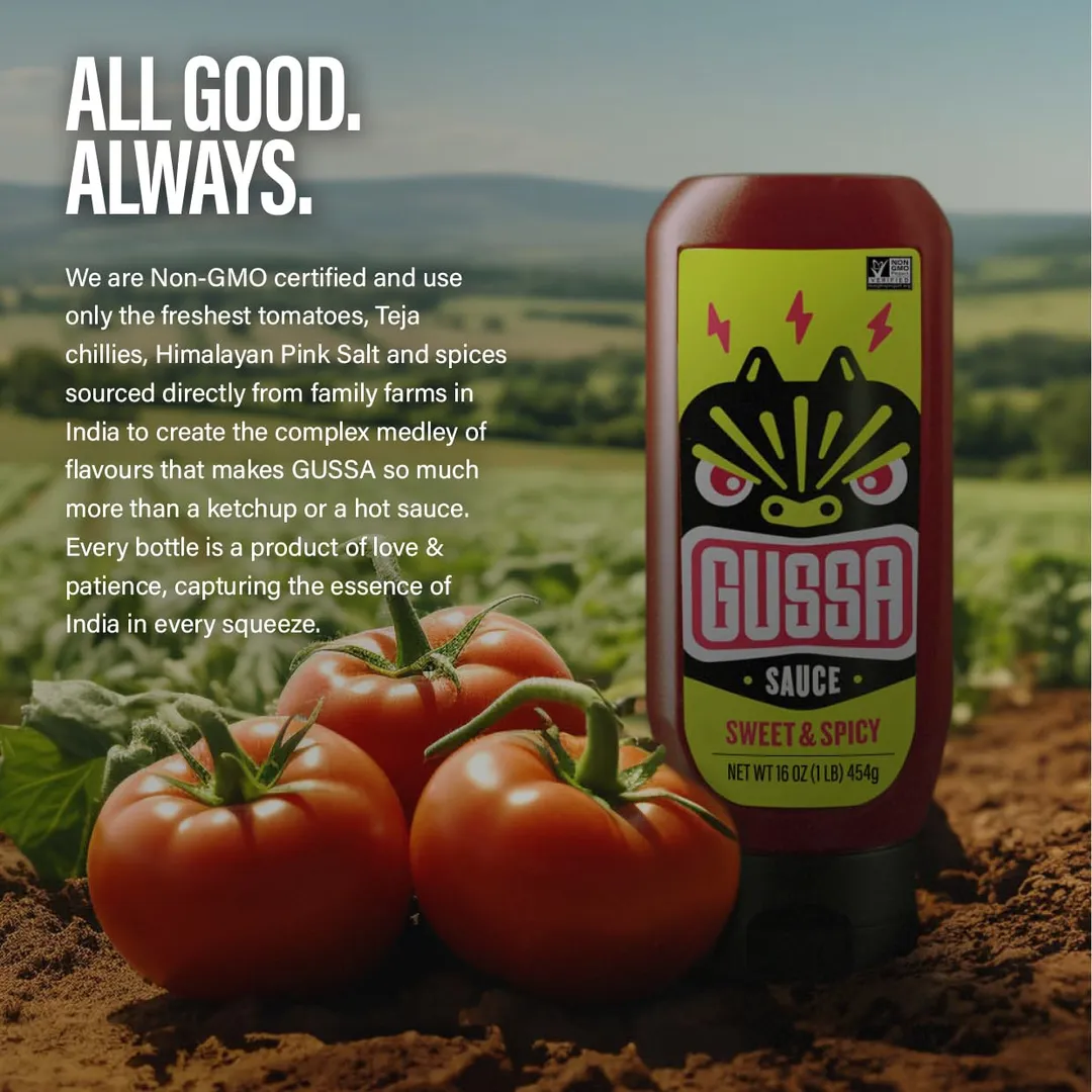 Gussa Sweet & Spicy Sauce 16oz