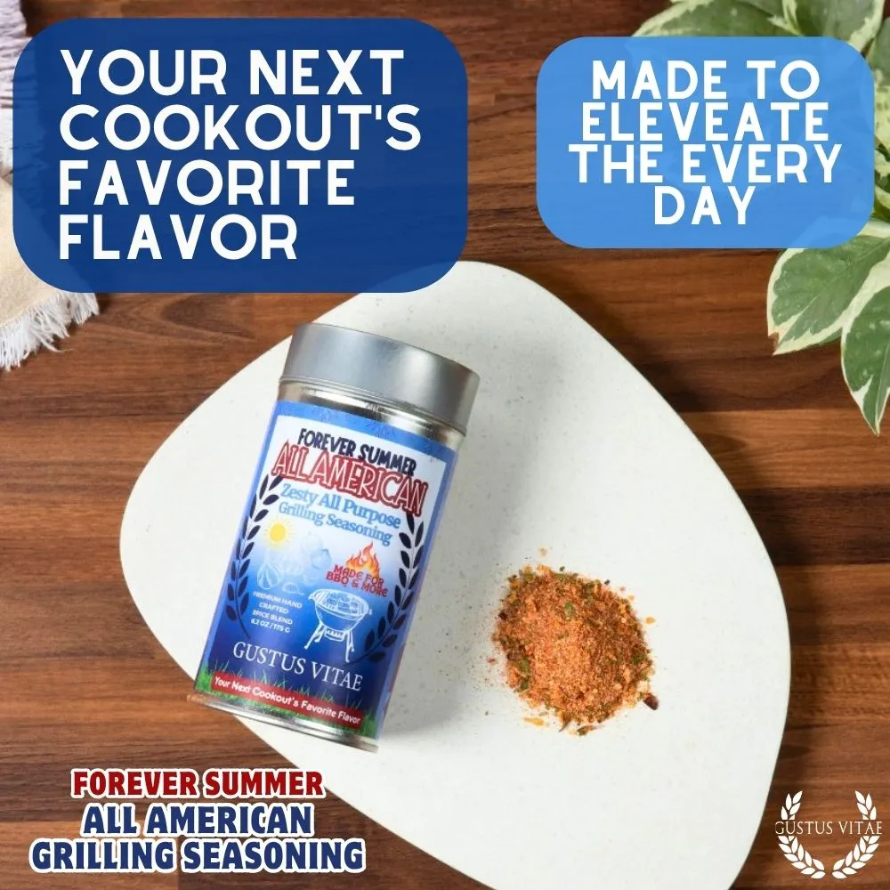 Forever Summer: All American Zesty All Purpose Grilling Seasoning