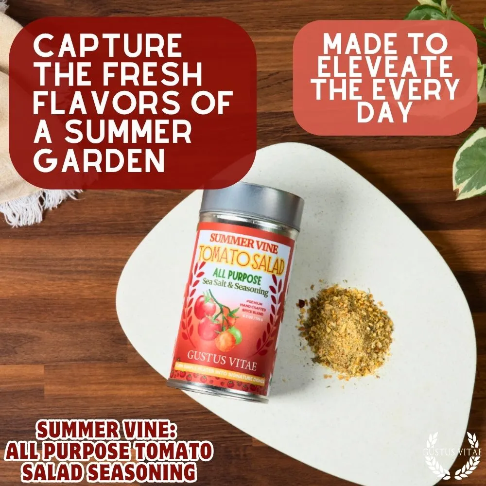 Summer Vine: All Purpose Tomato Salad Seasoning