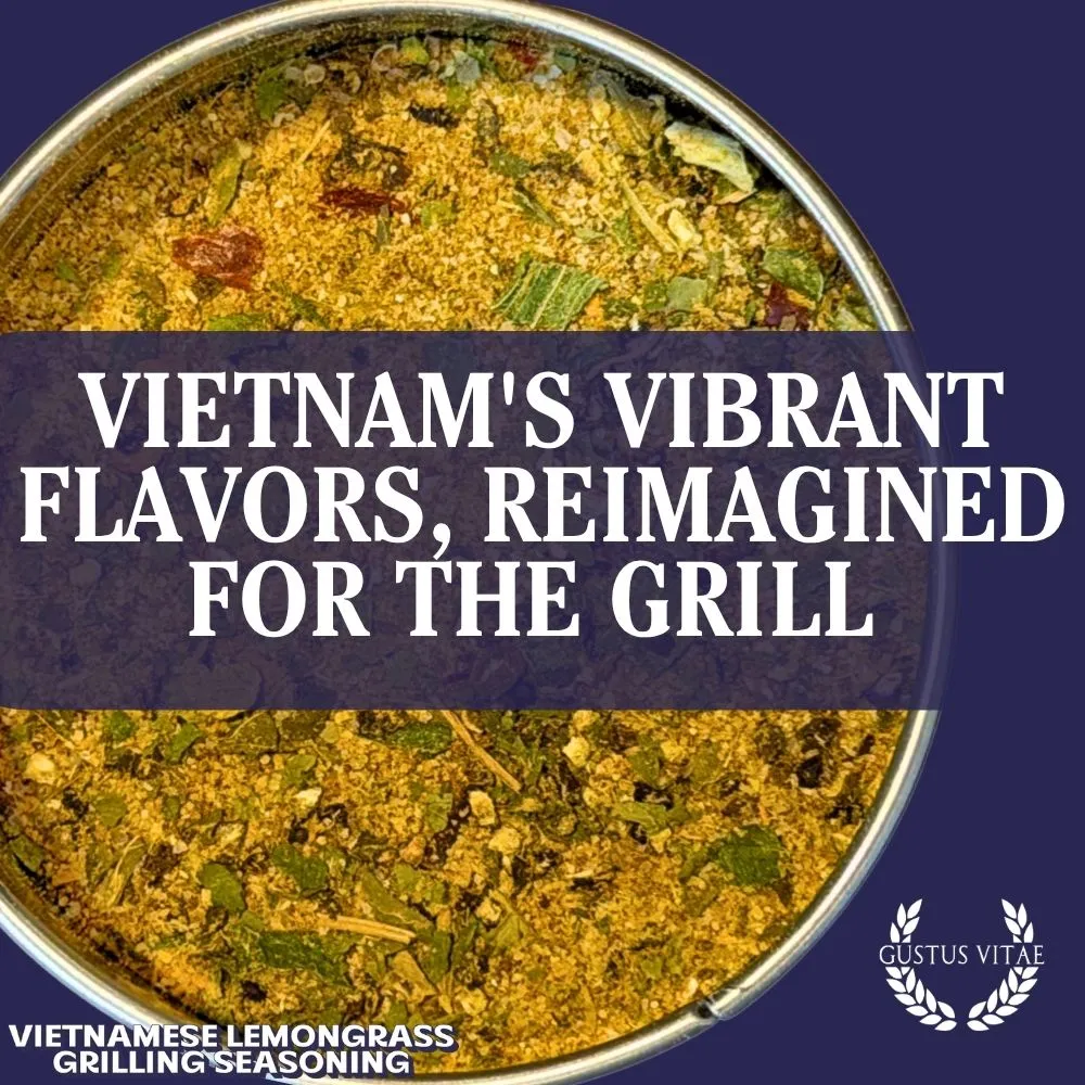 Vietnamese Lemongrass Grilling Seasoning | Bougie BBQ Rub