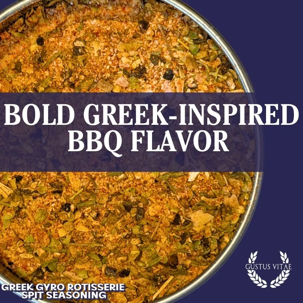 Greek Gyro Rotisserie Spit Seasoning | Bougie BBQ Rub