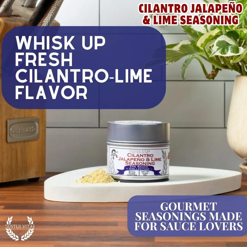 Cilantro Jalapeño & Lime Seasoning | Sauce Collection Seasonings