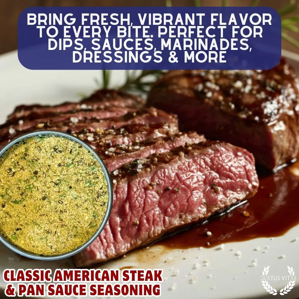 Classic American Steak & Pan Sauce Seasoning | Sauce Collection Seasonings