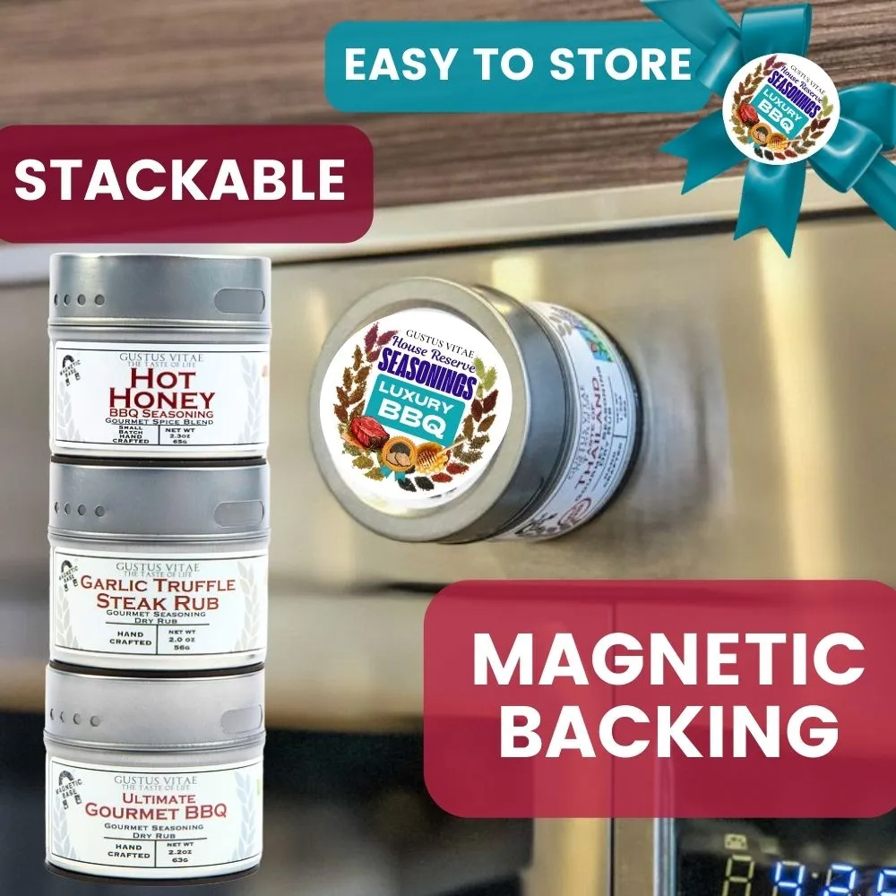 Luxury BBQ House Reserve Seasonings | Gift Pack Set of 3
