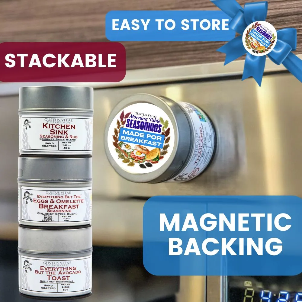 Made for Breakfast: The Morning Table Seasonings | Gift Pack Set of 3