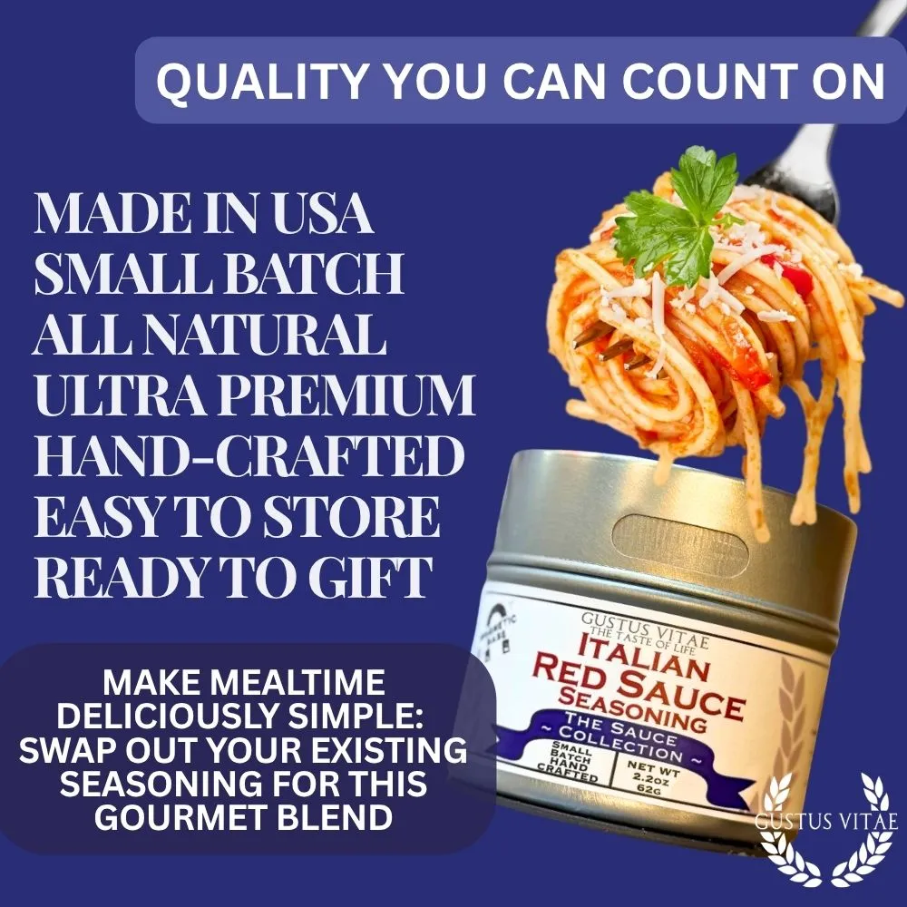 Italian Red Sauce Seasoning | Sauce Collection Seasonings