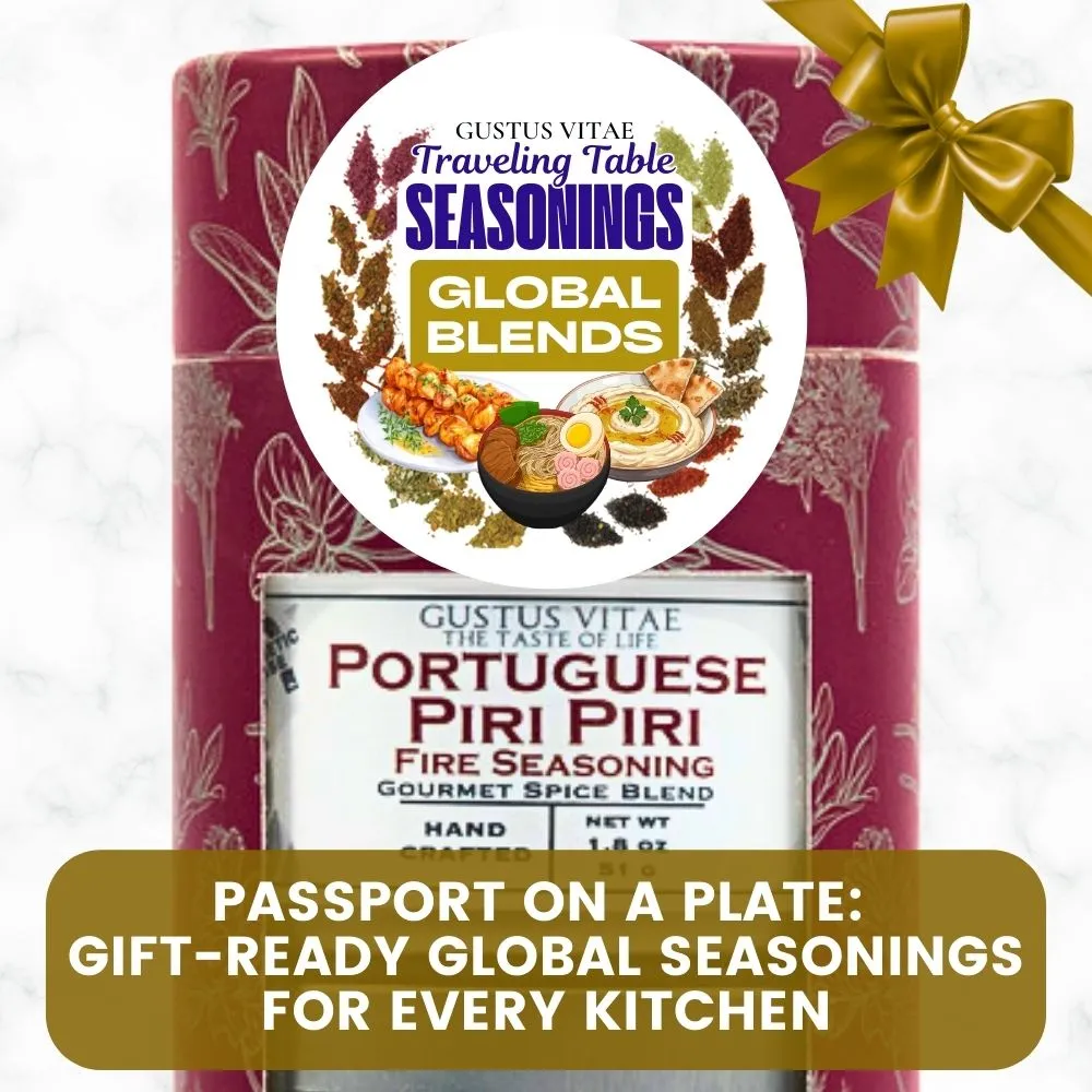 Global Blends: The Traveling Table Seasonings | Gift Pack Set of 3