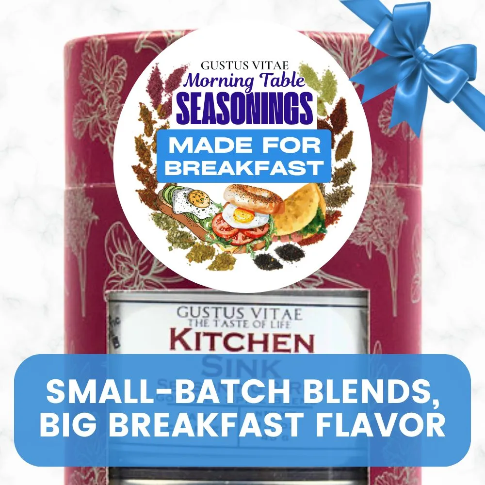 Made for Breakfast: The Morning Table Seasonings | Gift Pack Set of 3