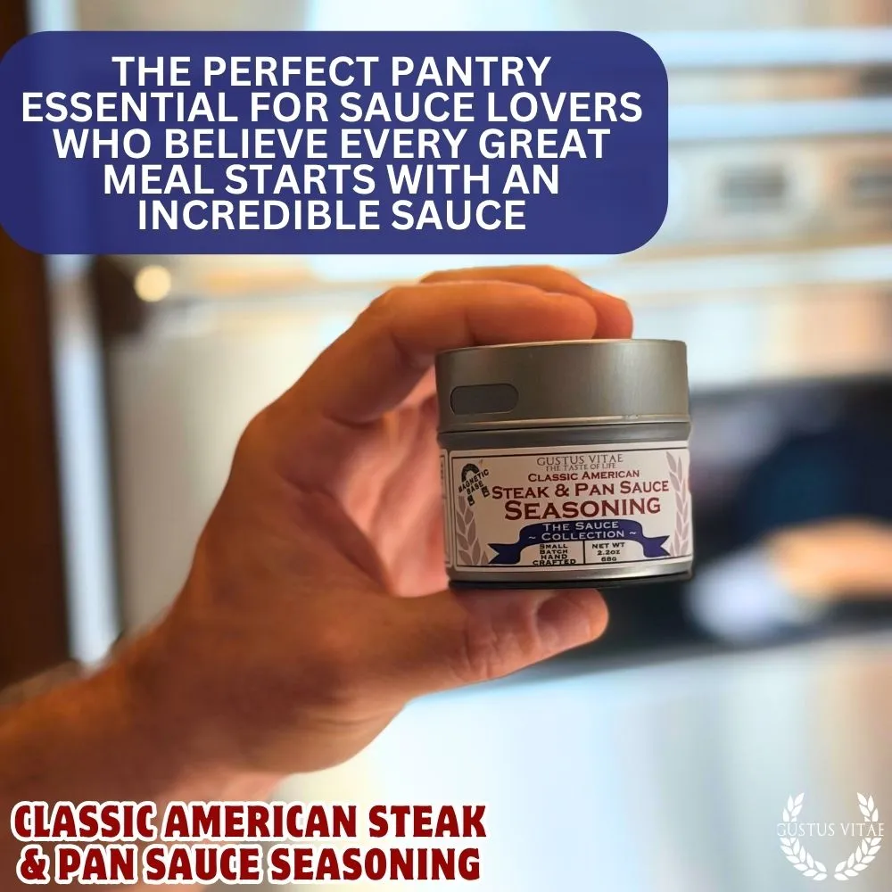 Classic American Steak & Pan Sauce Seasoning | Sauce Collection Seasonings