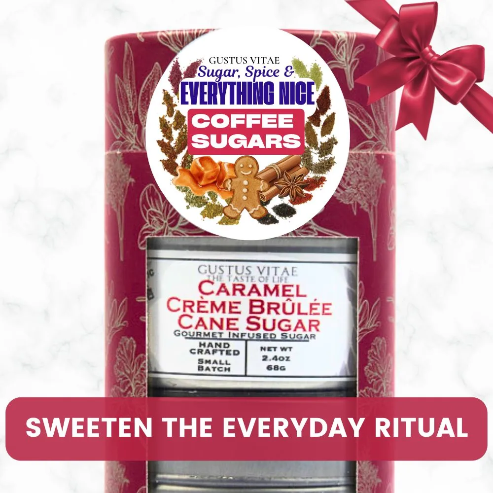 Coffee Sugars: Sugar, Spice & Everything Nice | Gift Pack Set of 3