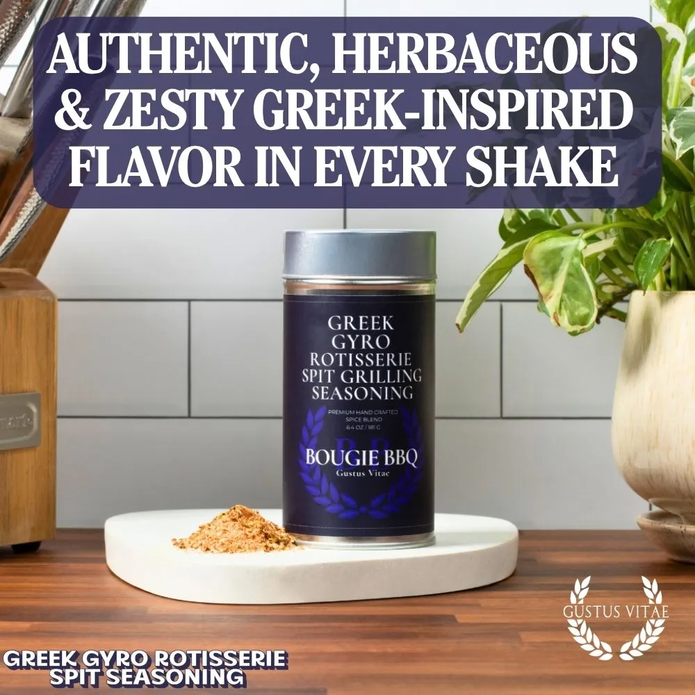 Greek Gyro Rotisserie Spit Seasoning | Bougie BBQ Rub