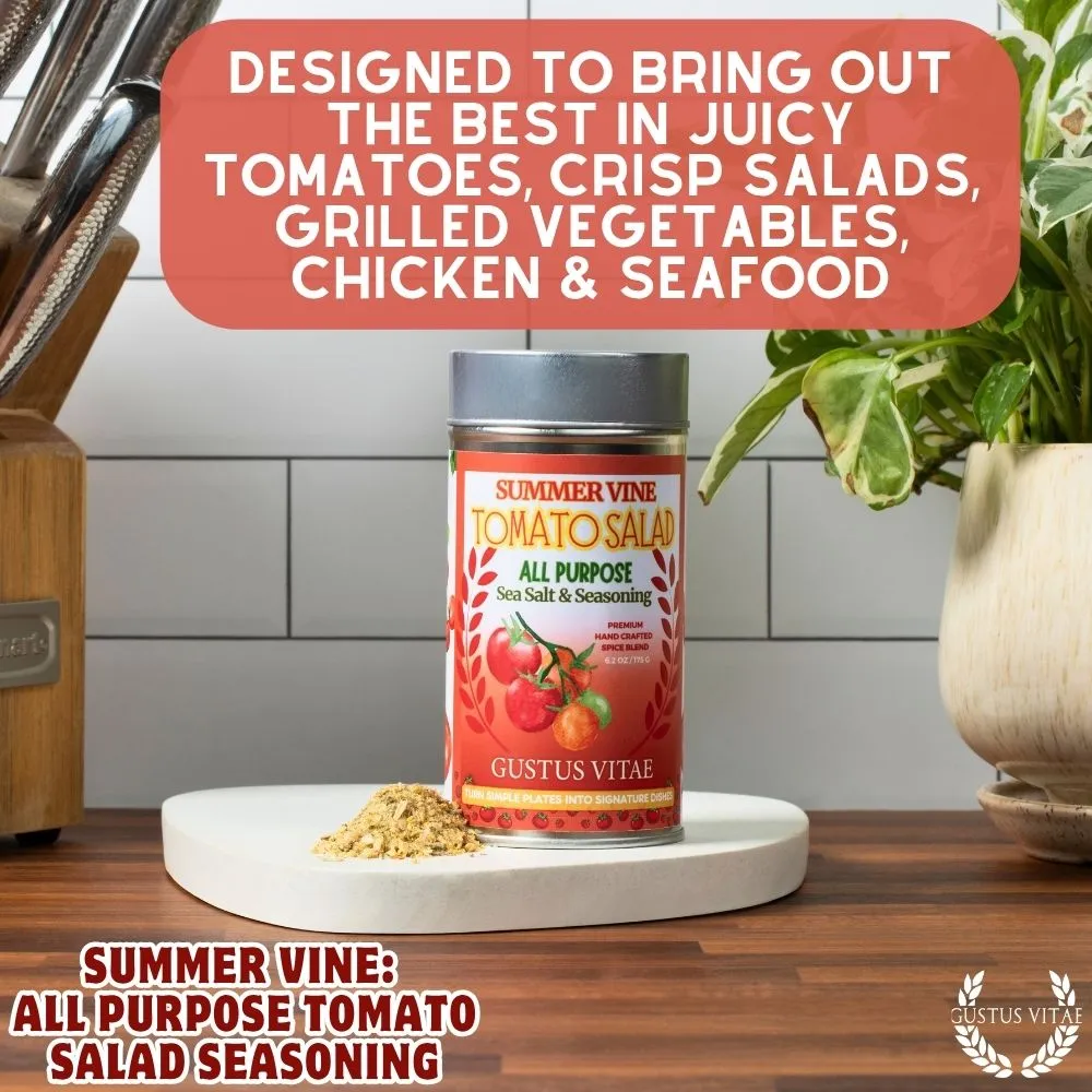 Summer Vine: All Purpose Tomato Salad Seasoning