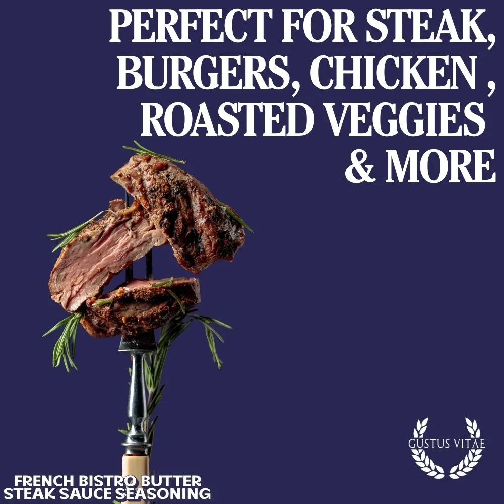 French Bistro Butter Steak Sauce Seasoning | Bougie BBQ Rub