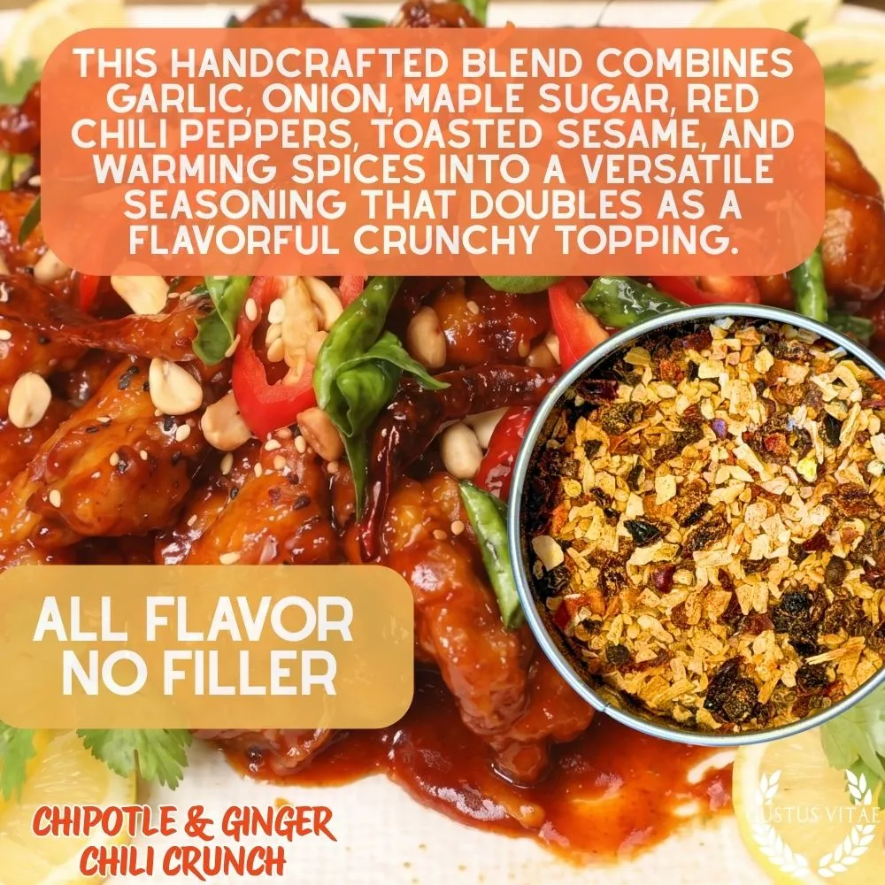 Chipotle & Ginger Chili Crunch