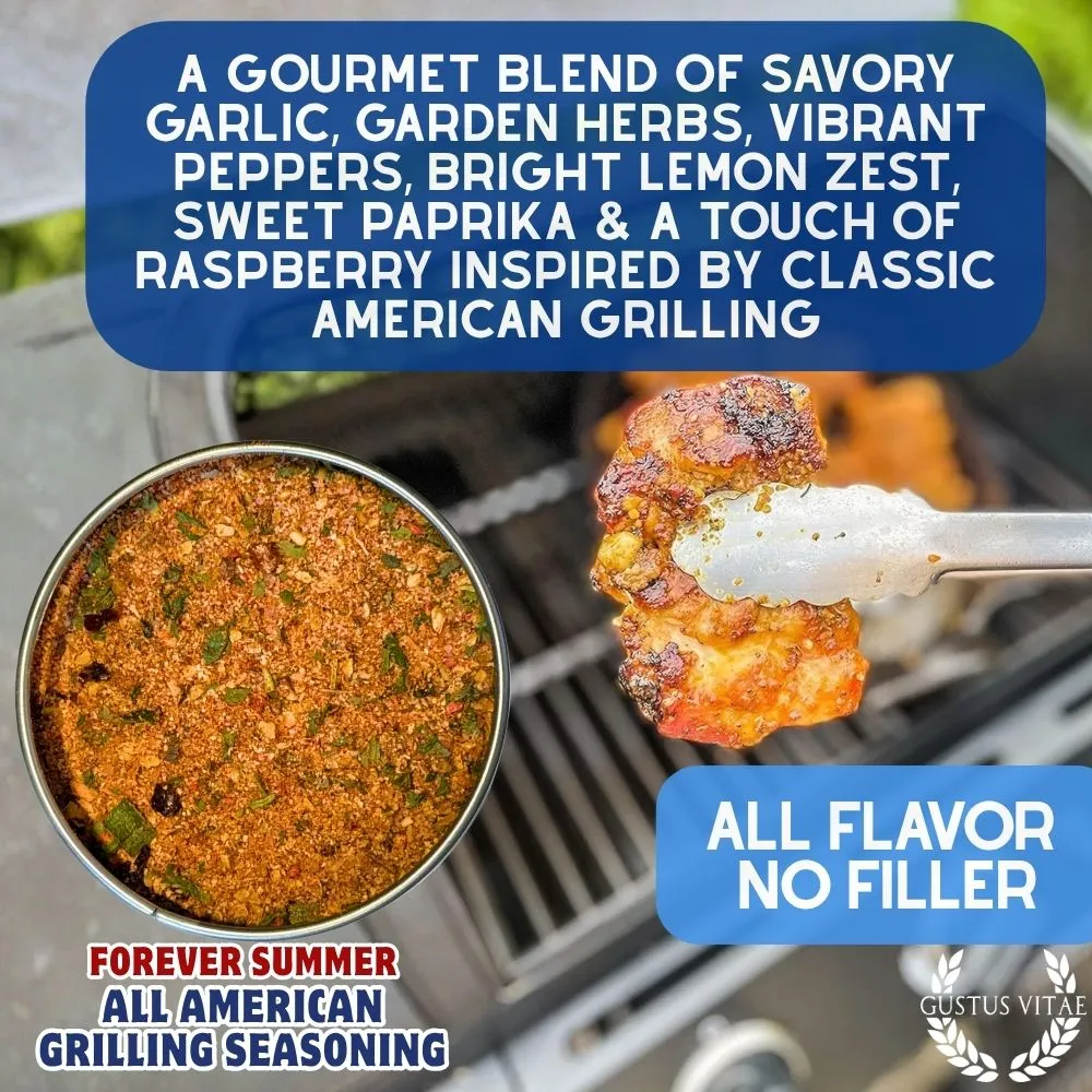 Forever Summer: All American Zesty All Purpose Grilling Seasoning