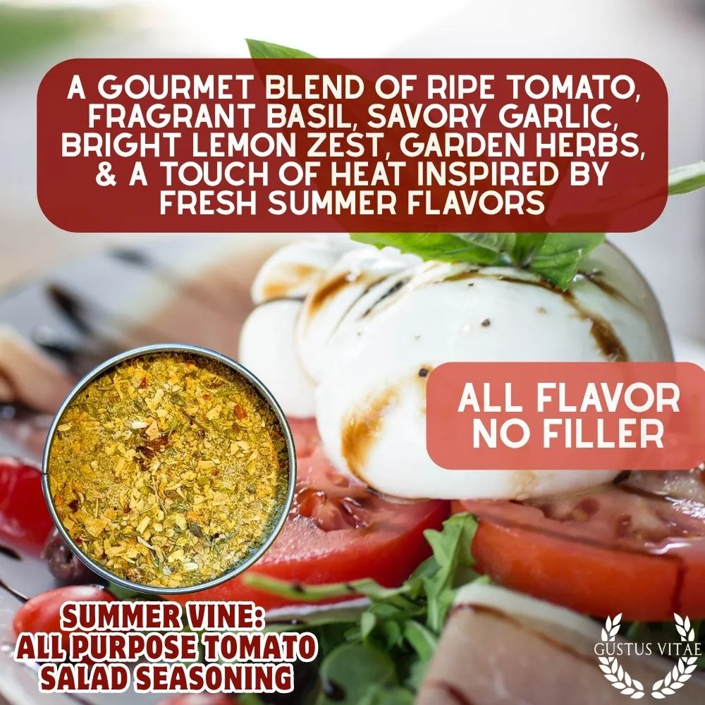 Summer Vine: All Purpose Tomato Salad Seasoning
