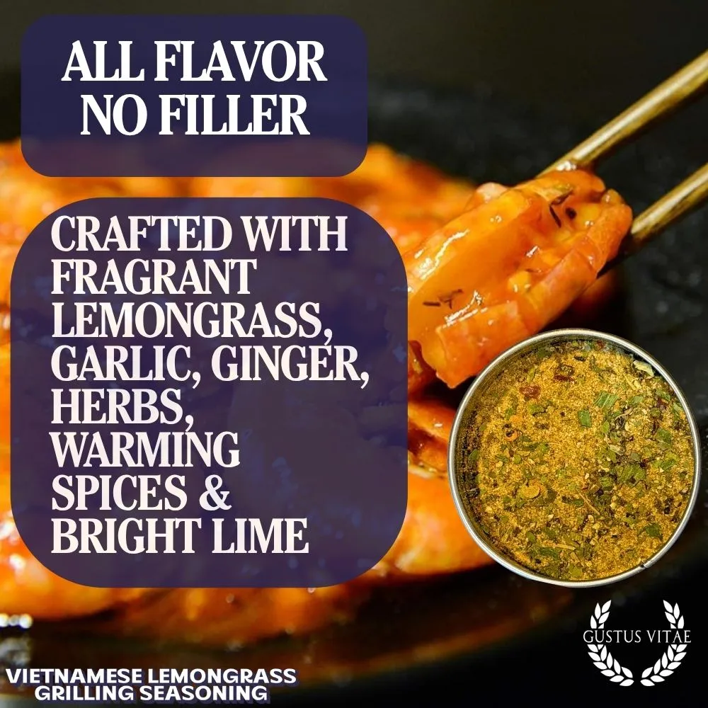 Vietnamese Lemongrass Grilling Seasoning | Bougie BBQ Rub