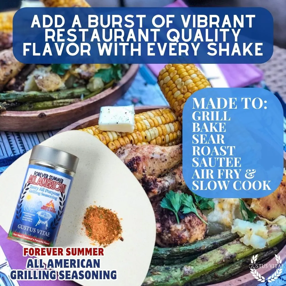 Forever Summer: All American Zesty All Purpose Grilling Seasoning