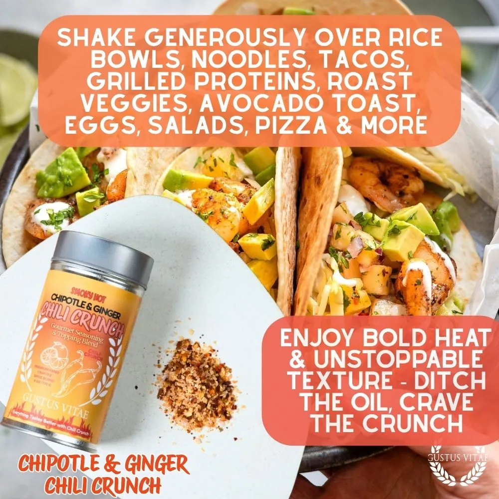 Chipotle & Ginger Chili Crunch