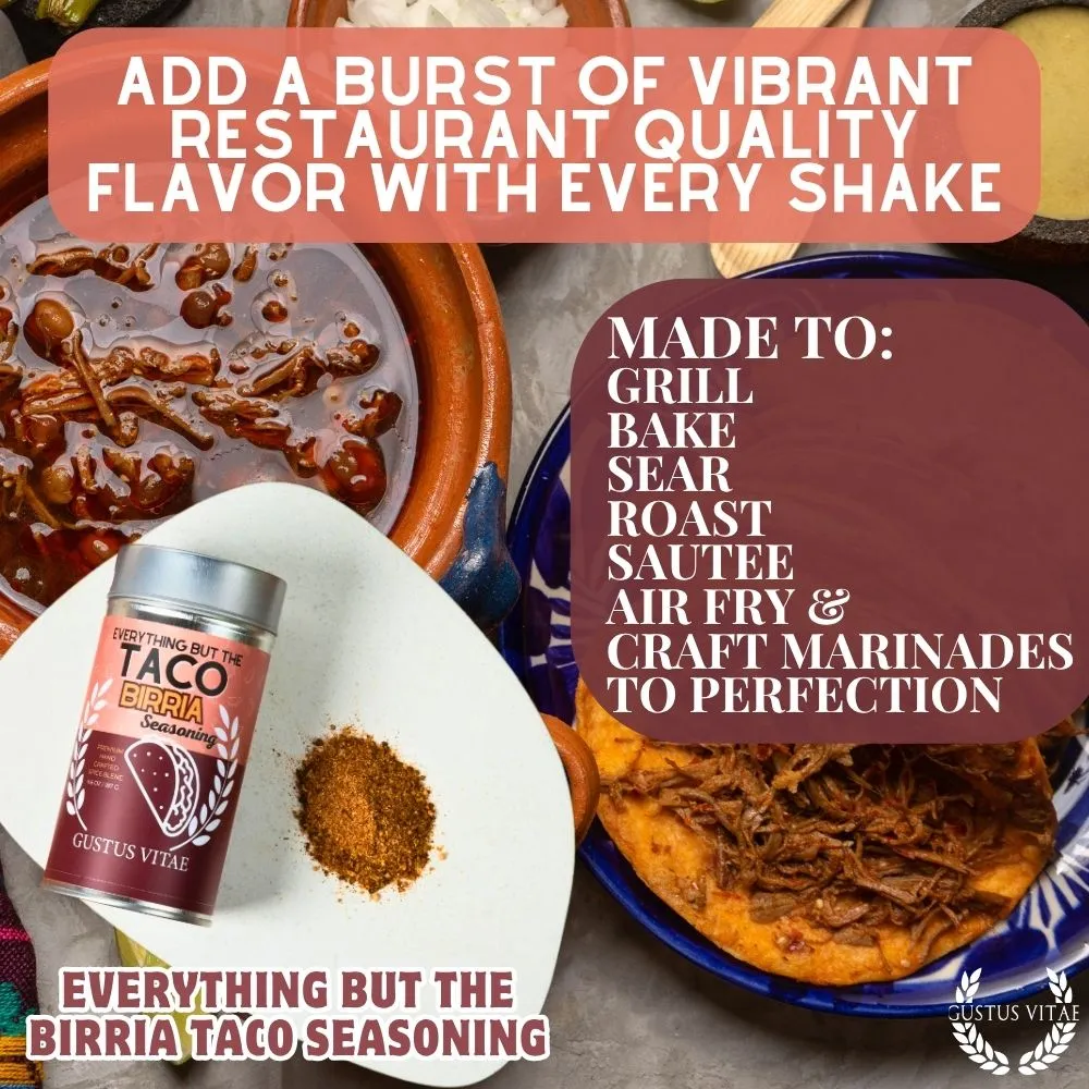 Everything But The Mexican Birria Taco Seasoning